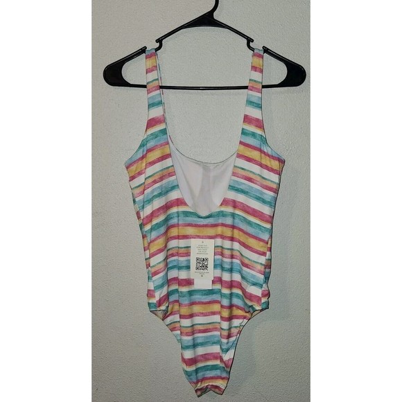 Roxy Island In The‎ Sun One Piece Bathing Suit Swim Suit Women's Size Large - Picture 4 of 4